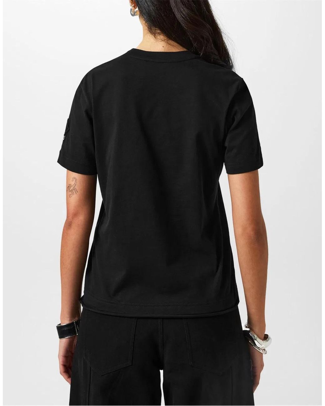 Moncler Black Genius X Willow Smith Alone Logo T-Shirt
