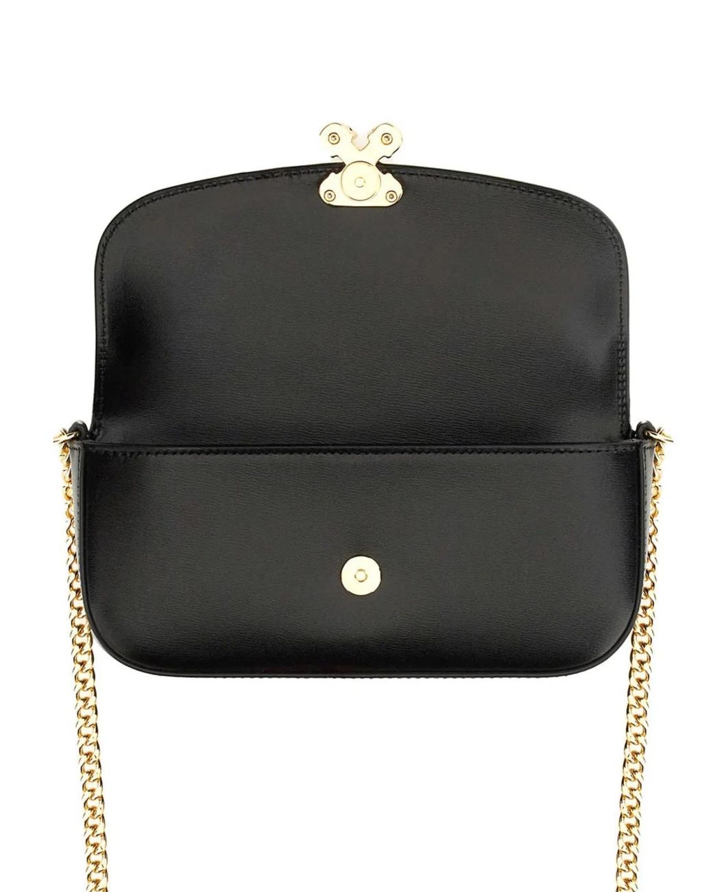 McQueen White "Skull Flower" Bag Small