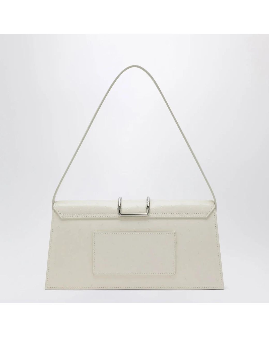 Jacquemus White Le Bambino Long Ivory Bag