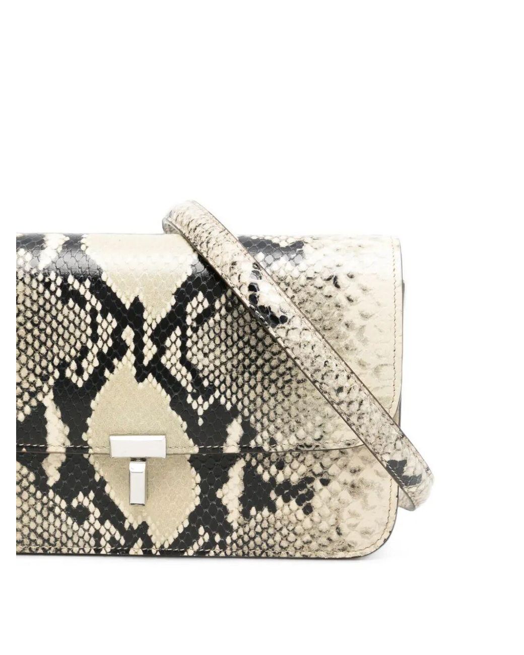 Totême Multicolor T-Lock Python Crossbody