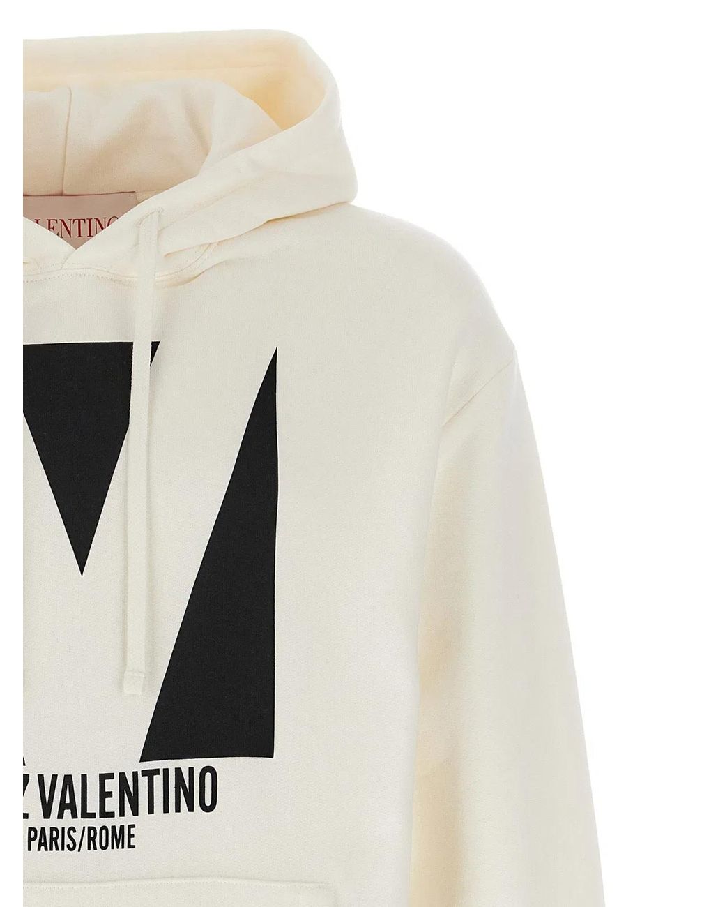 Valentino Garavani White Hoodie for men
