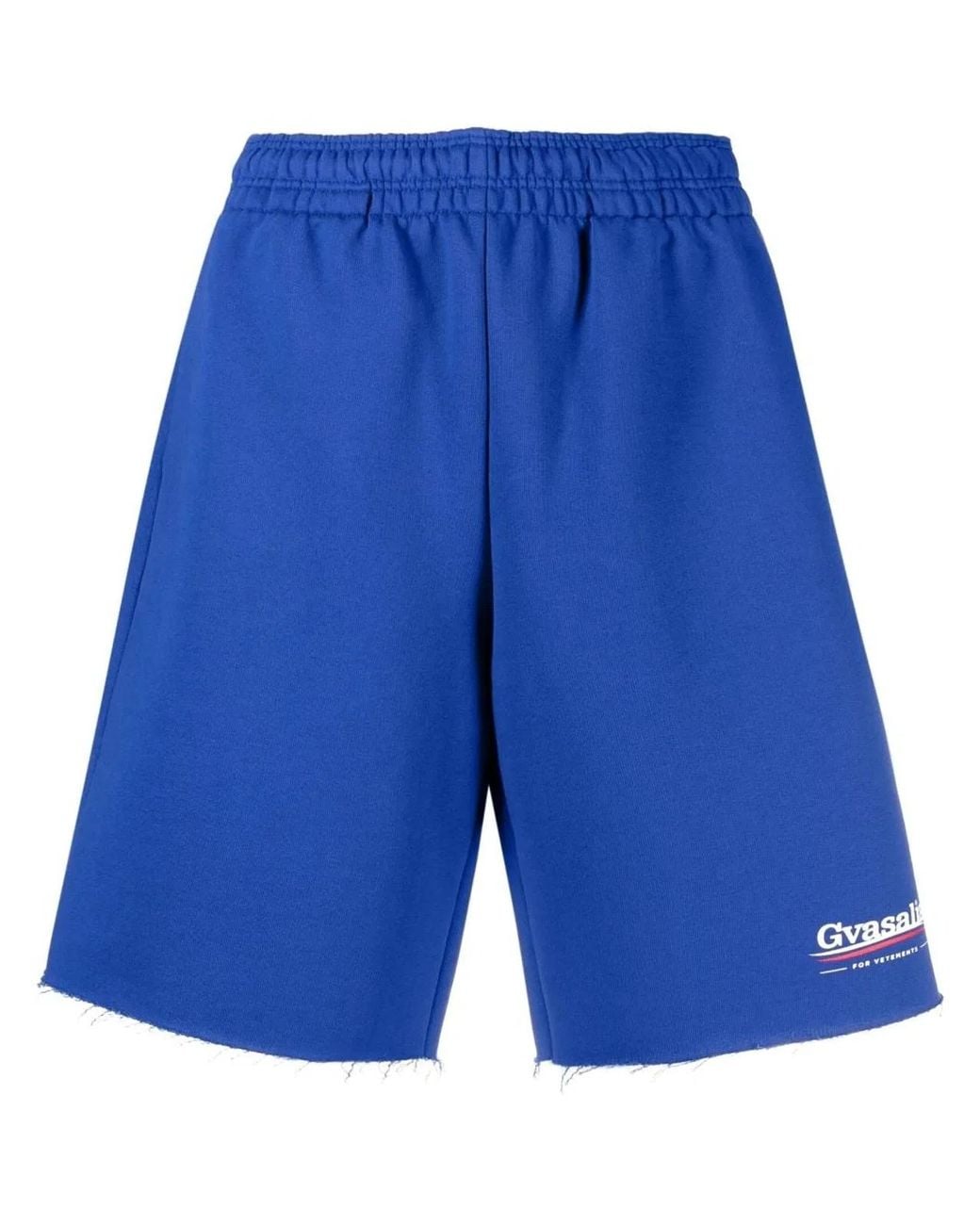 Vetements Blue Gvasalia For Shorts for men