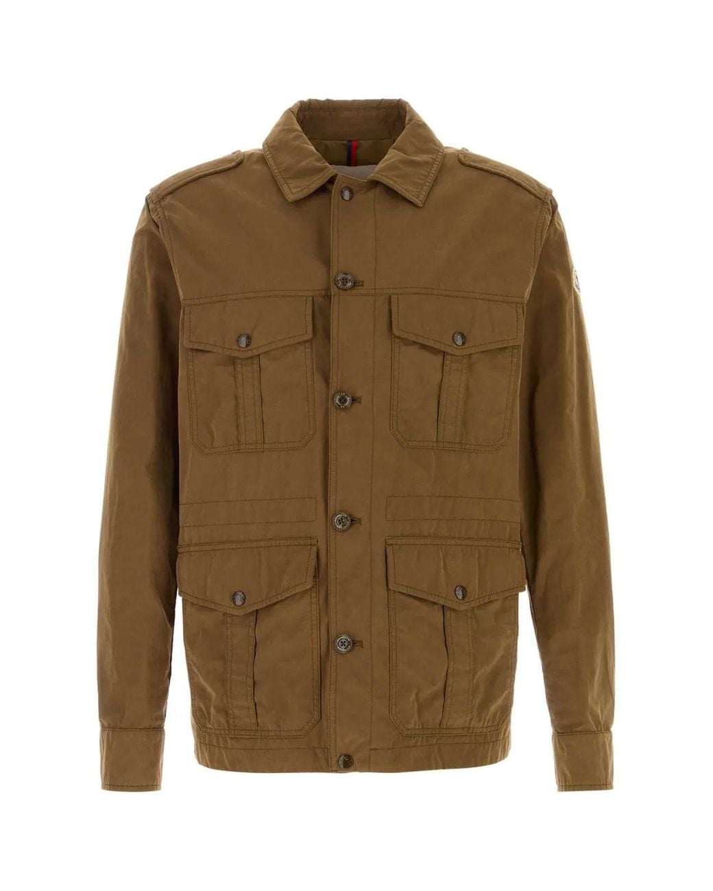 Moncler Green Amnicon Field Jacket for men