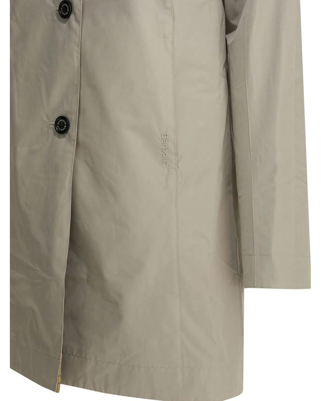 Barbour Gray Polyester Jacket