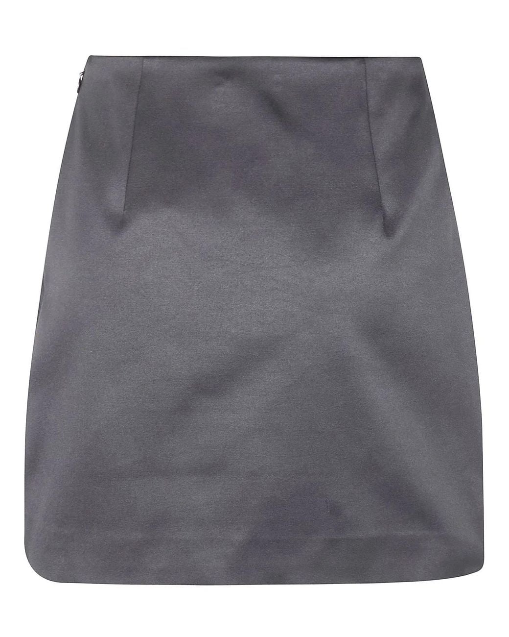 By Malene Birger Gray "Raye" Mini Skirt