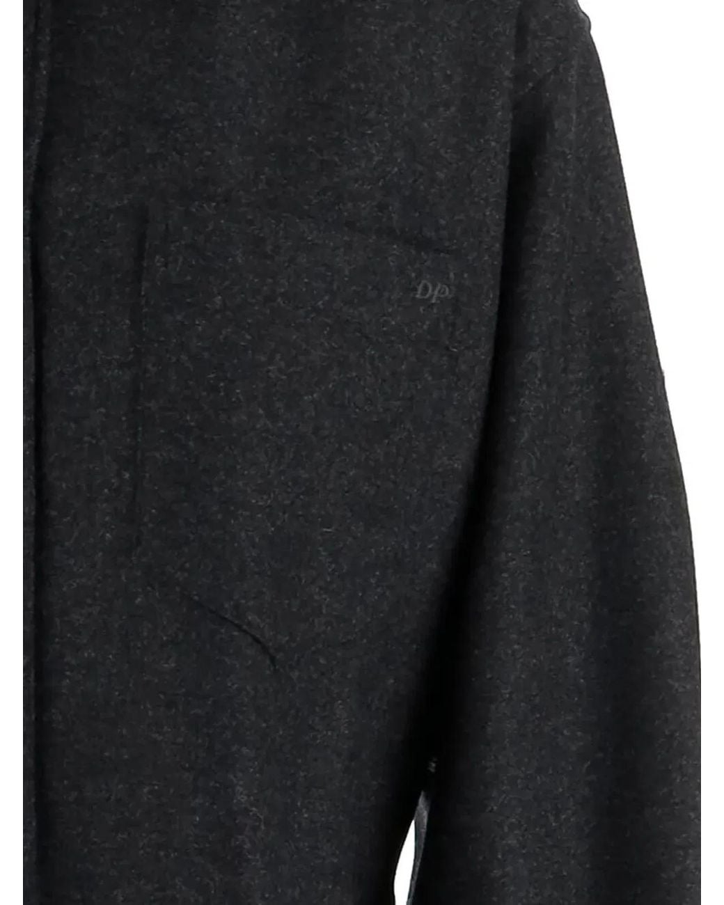 DARKPARK Black "Anne" Wool Tailored Shirt