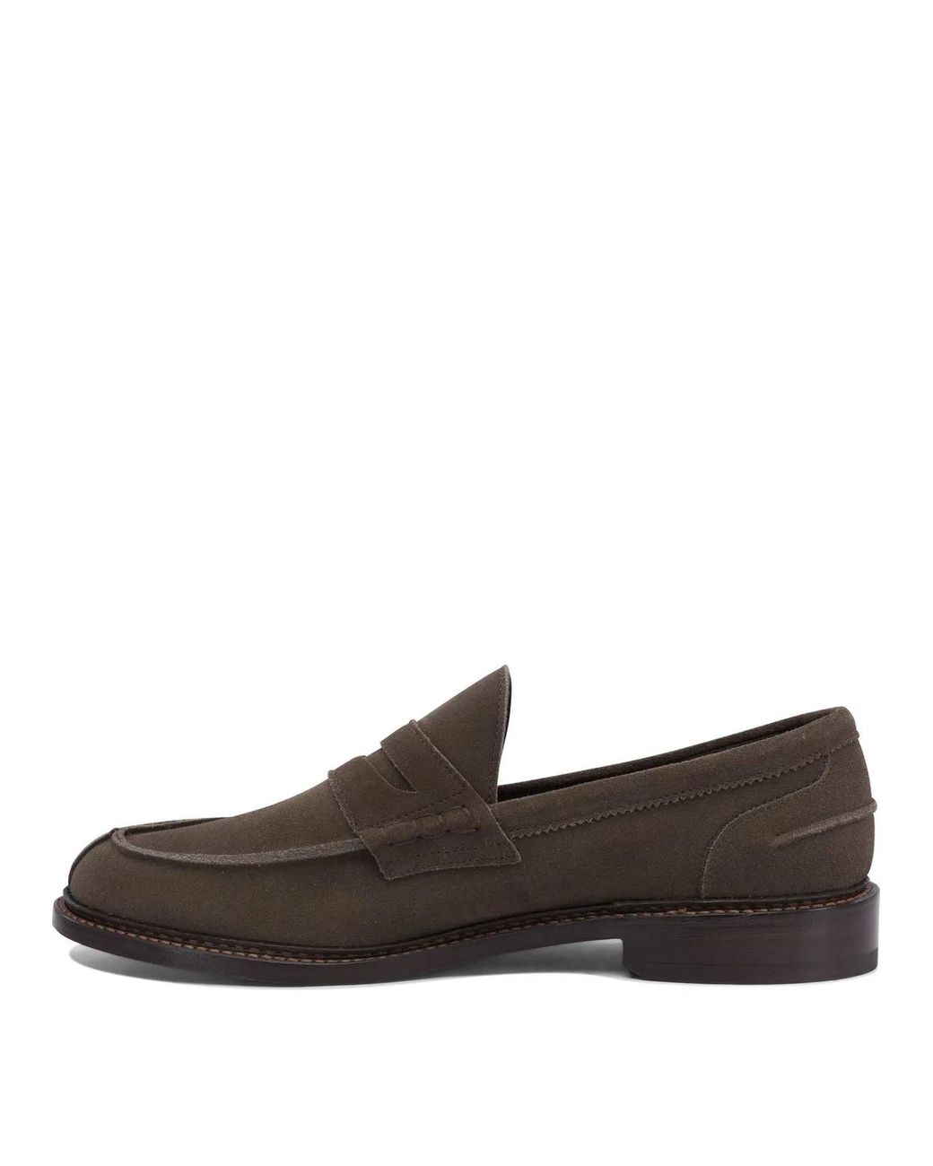 Tricker's Brown Leather Loafers for men