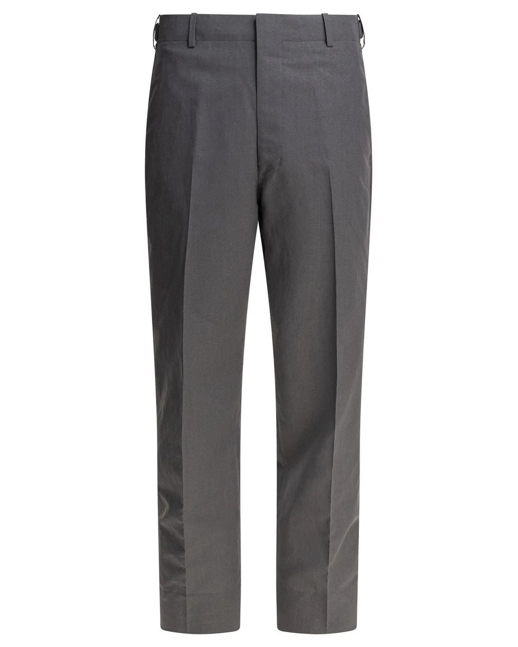 Kaptain Sunshine Gray Wool Trousers for men