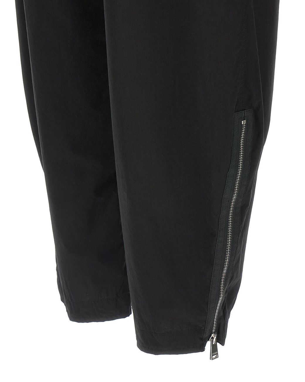 Fendi Black Cotton Cargo Pants
