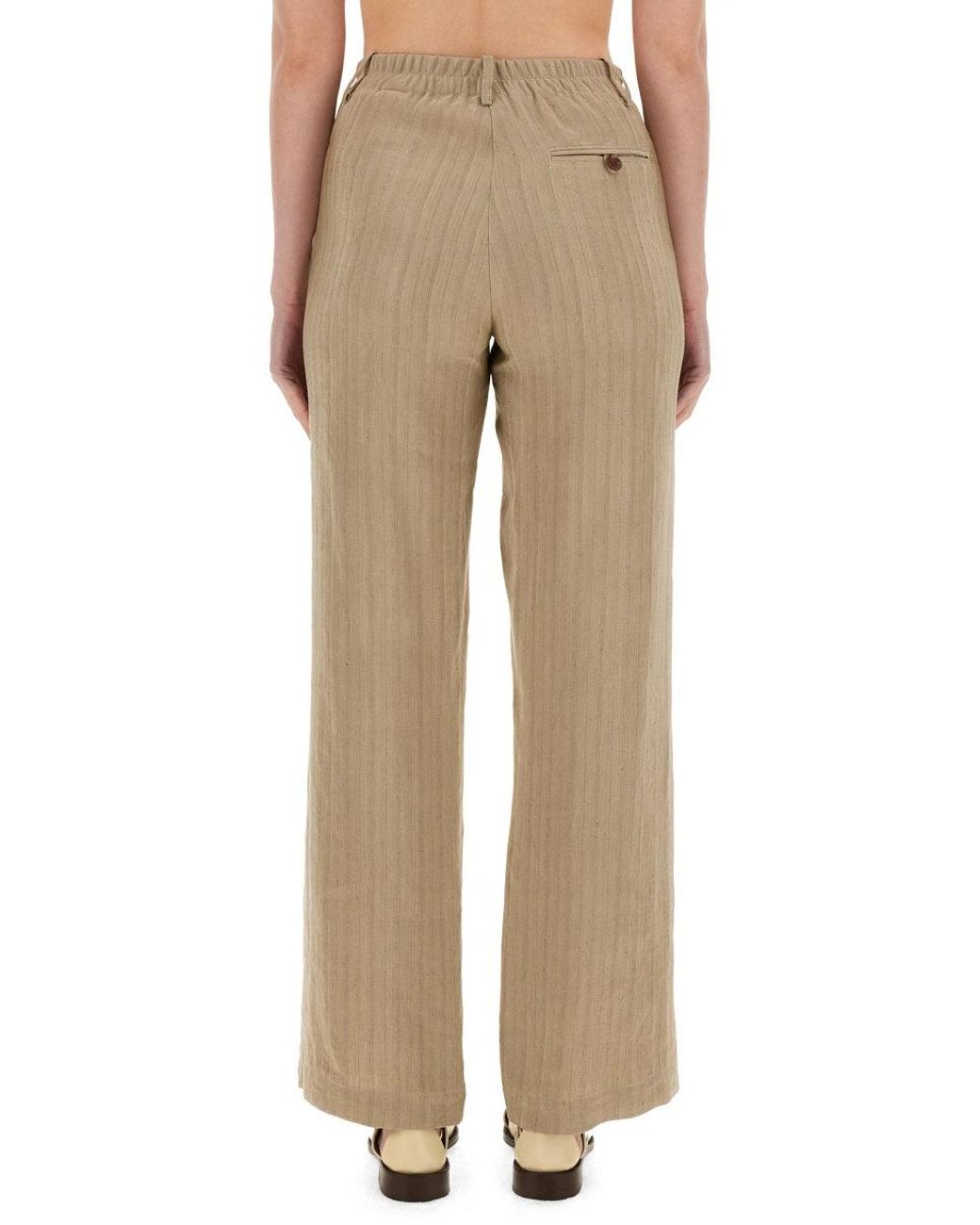 Alysi Natural Linen Pants