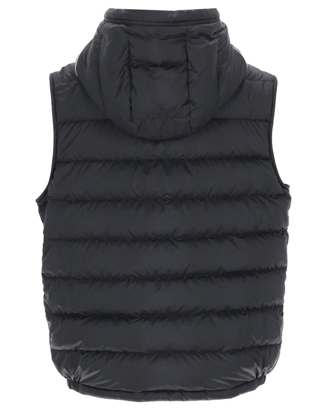 Moncler Black "Marseillan" Vest for men