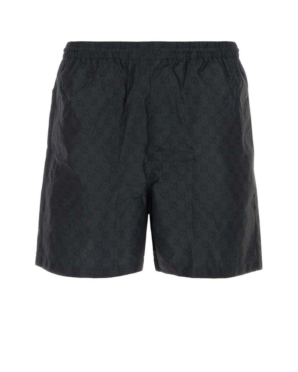 Gucci Gray Gg Swim Shorts for men