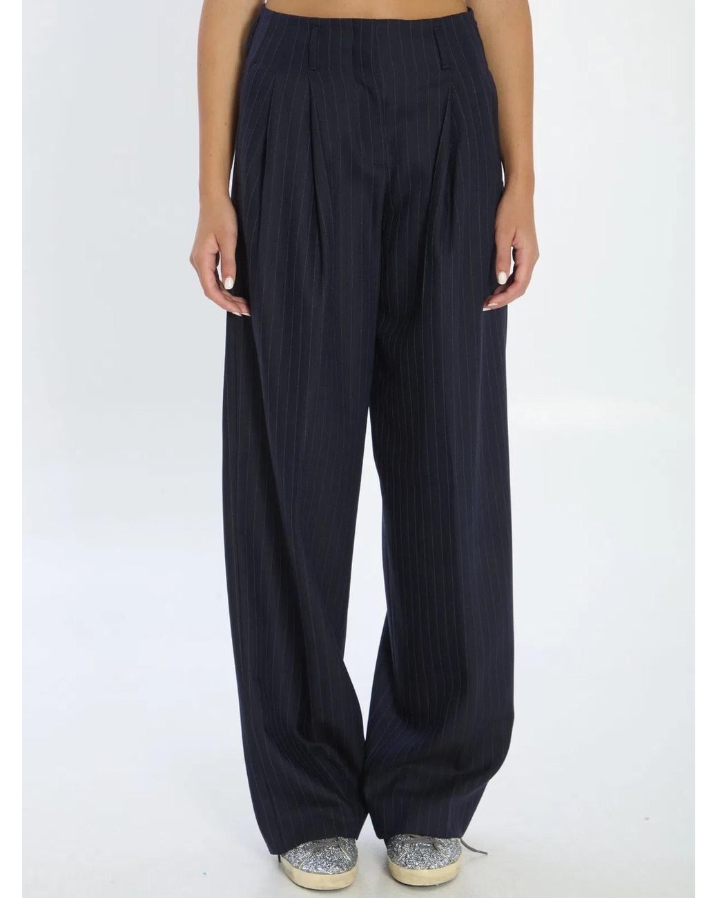 Golden Goose Deluxe Brand Blue Journey W's Sartorial Pleated Flavi