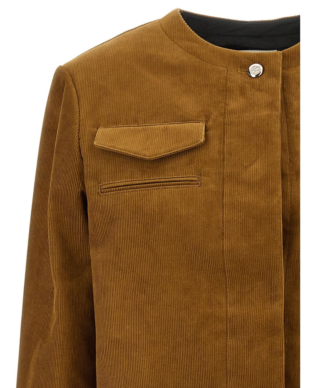 Tory Burch Brown Corduroy Blazer