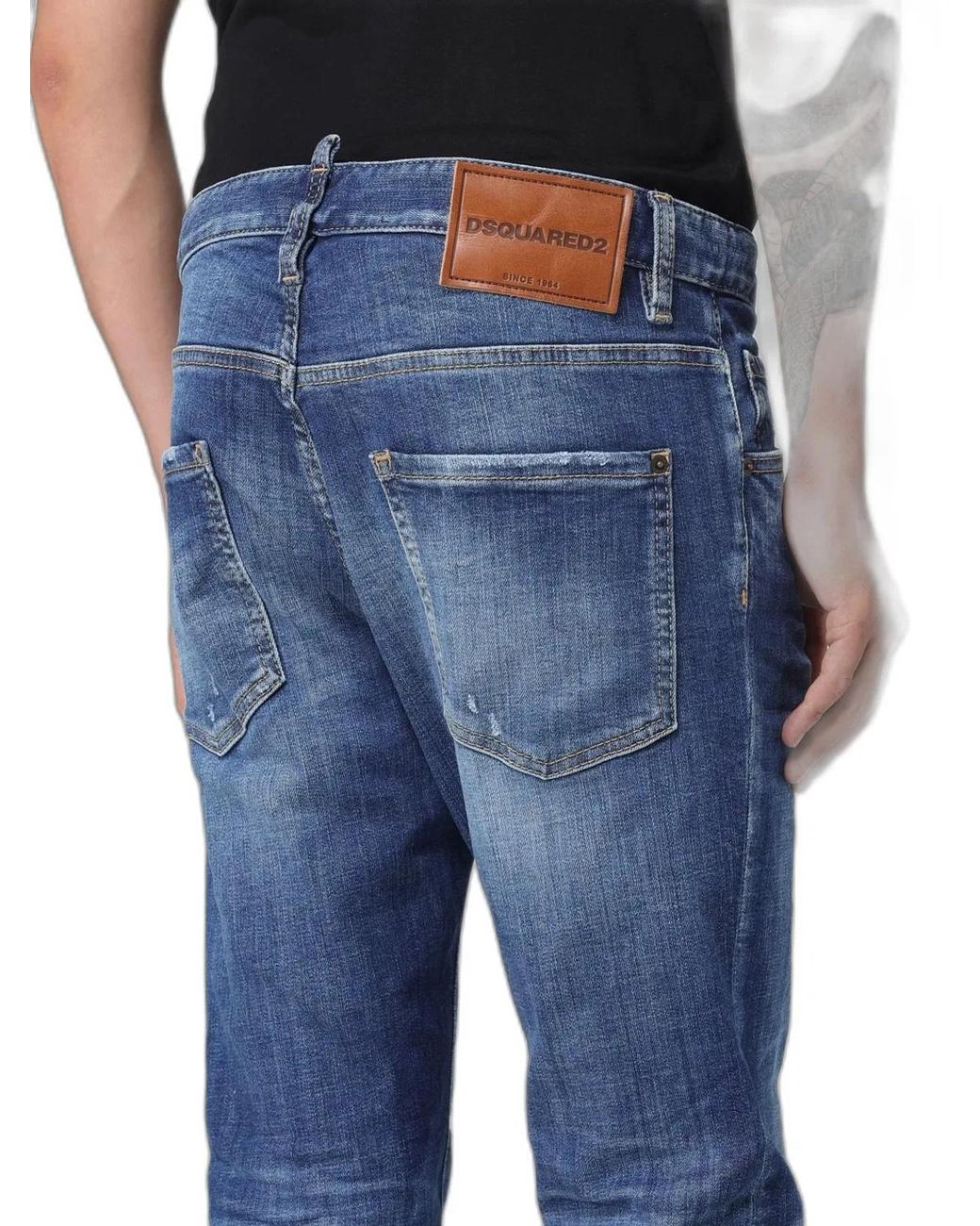 DSquared² Blue Skater Jean for men