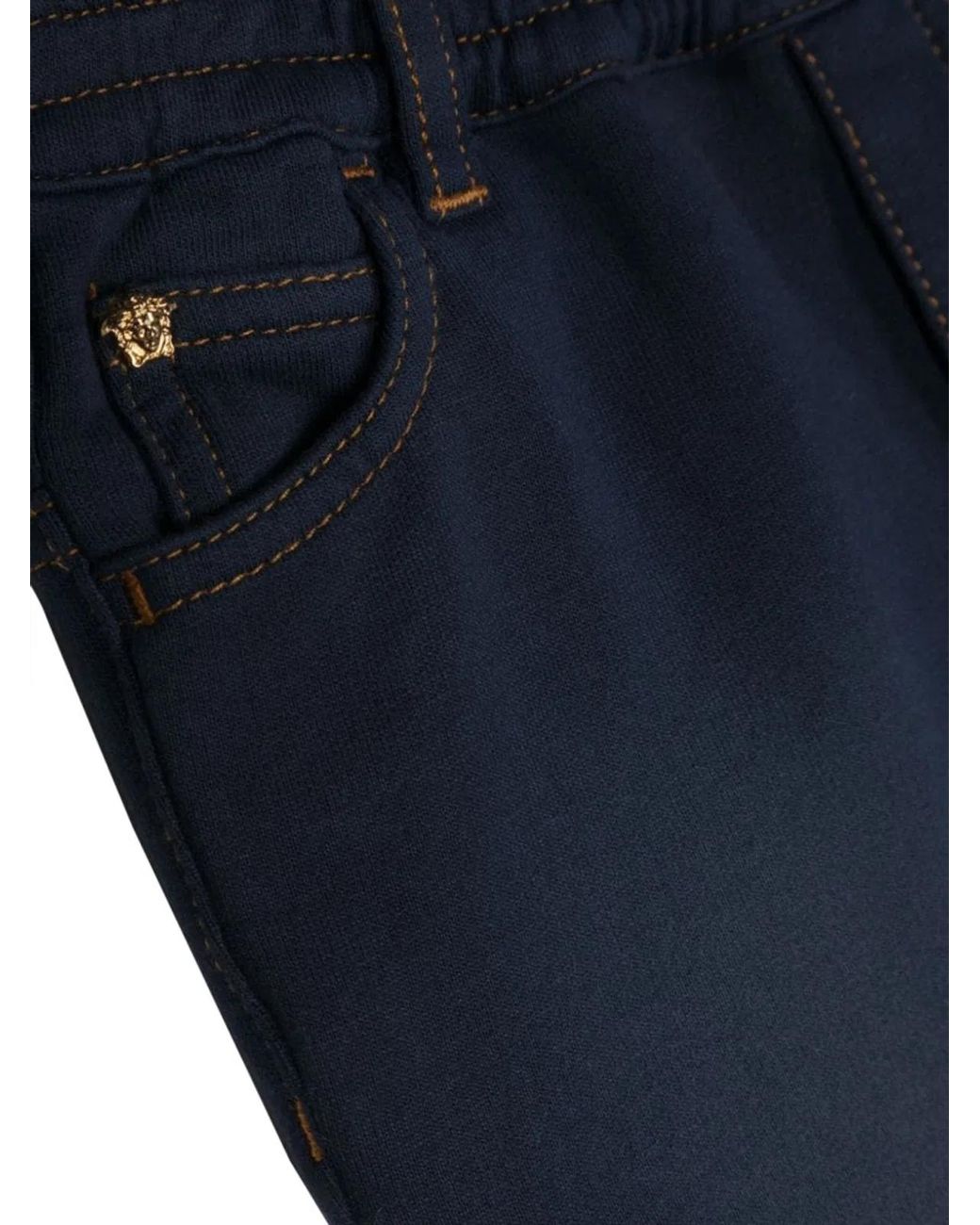 Versace Blue Denim Pants