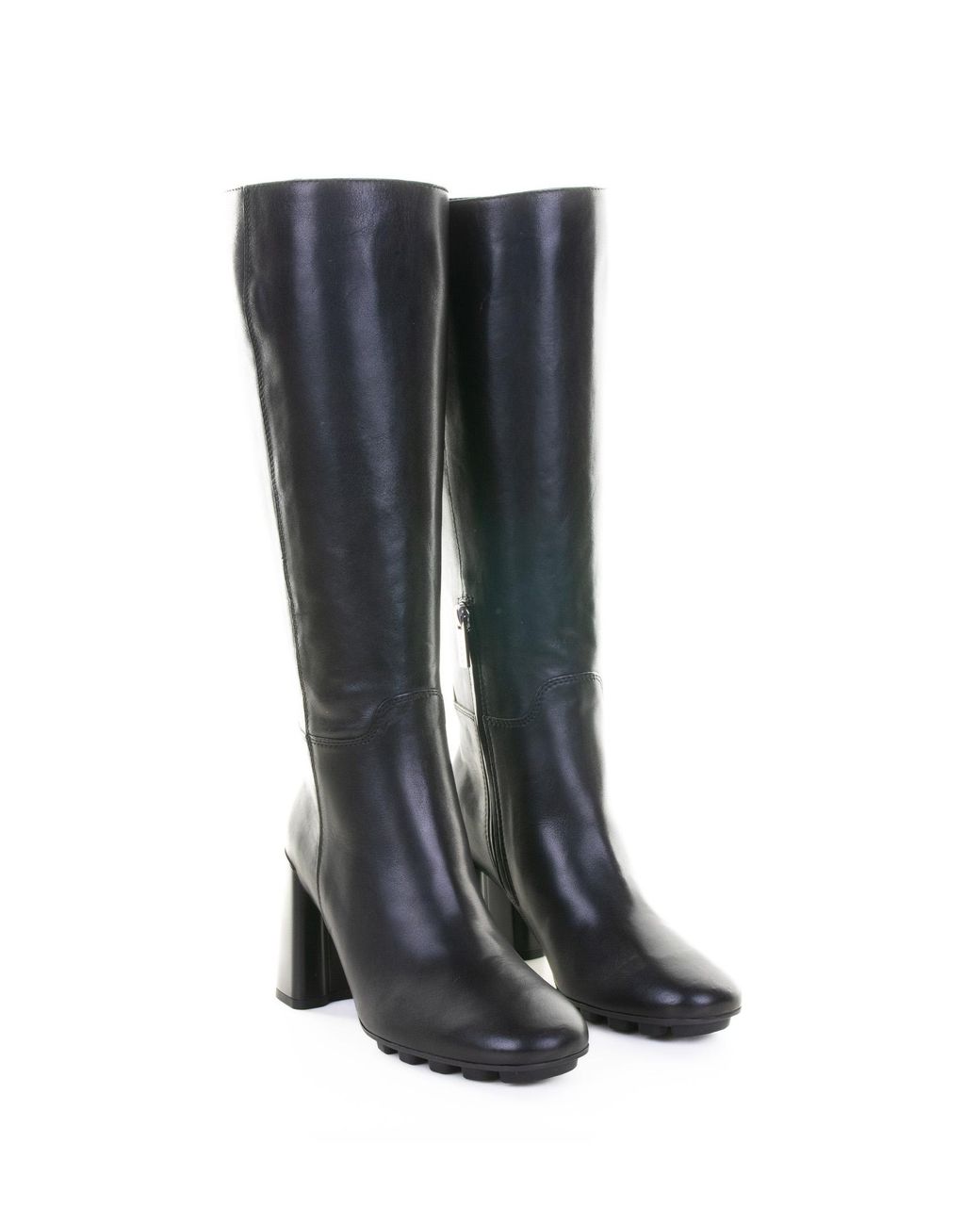Hogan Black Boots Leather