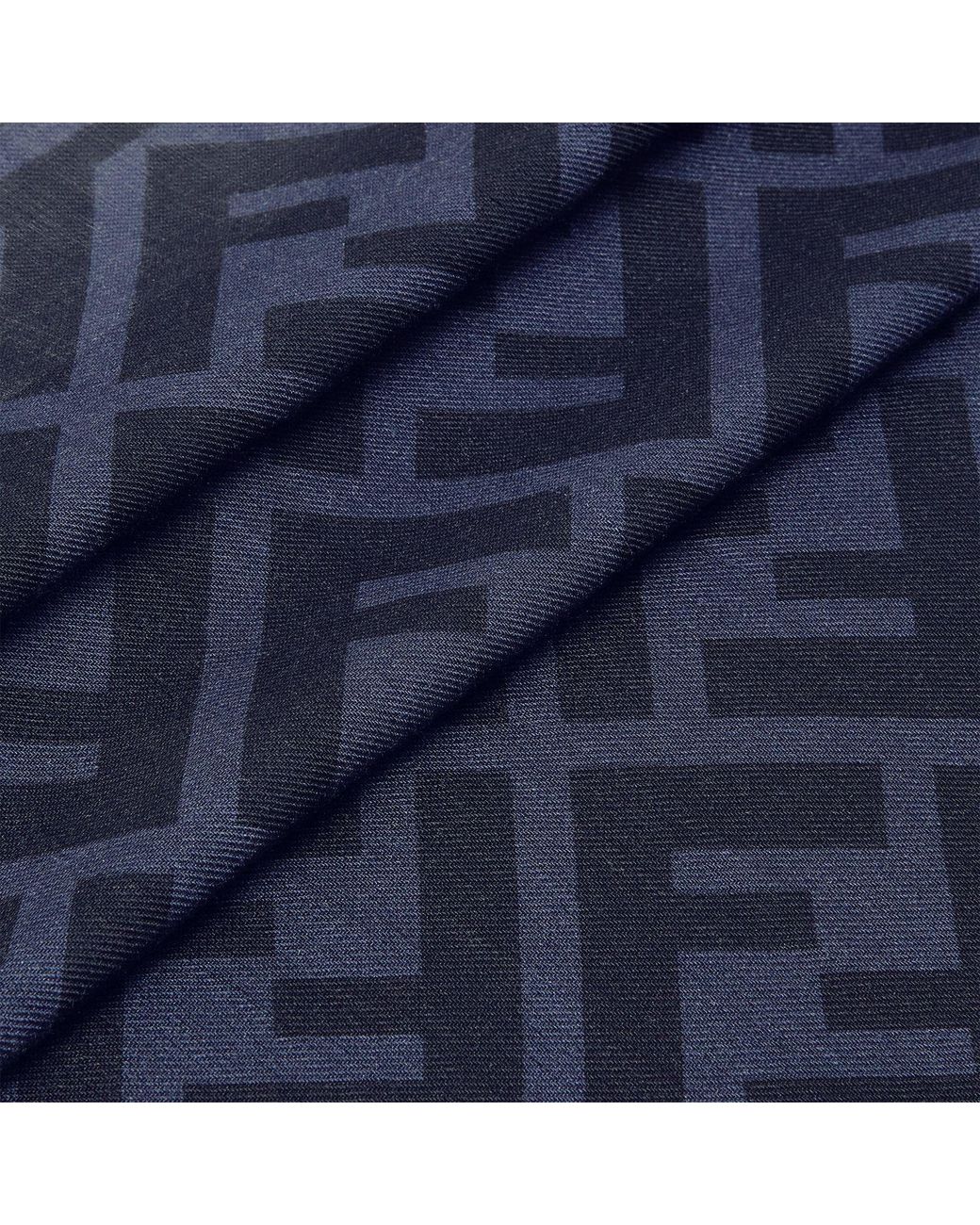 Fendi Blue Bandana for men
