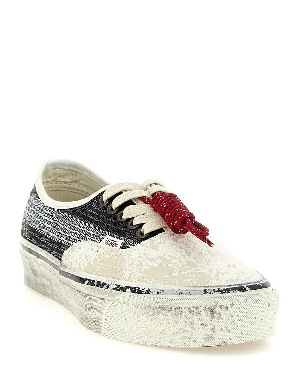 Vans White 'Authentic Premium' Sneakers