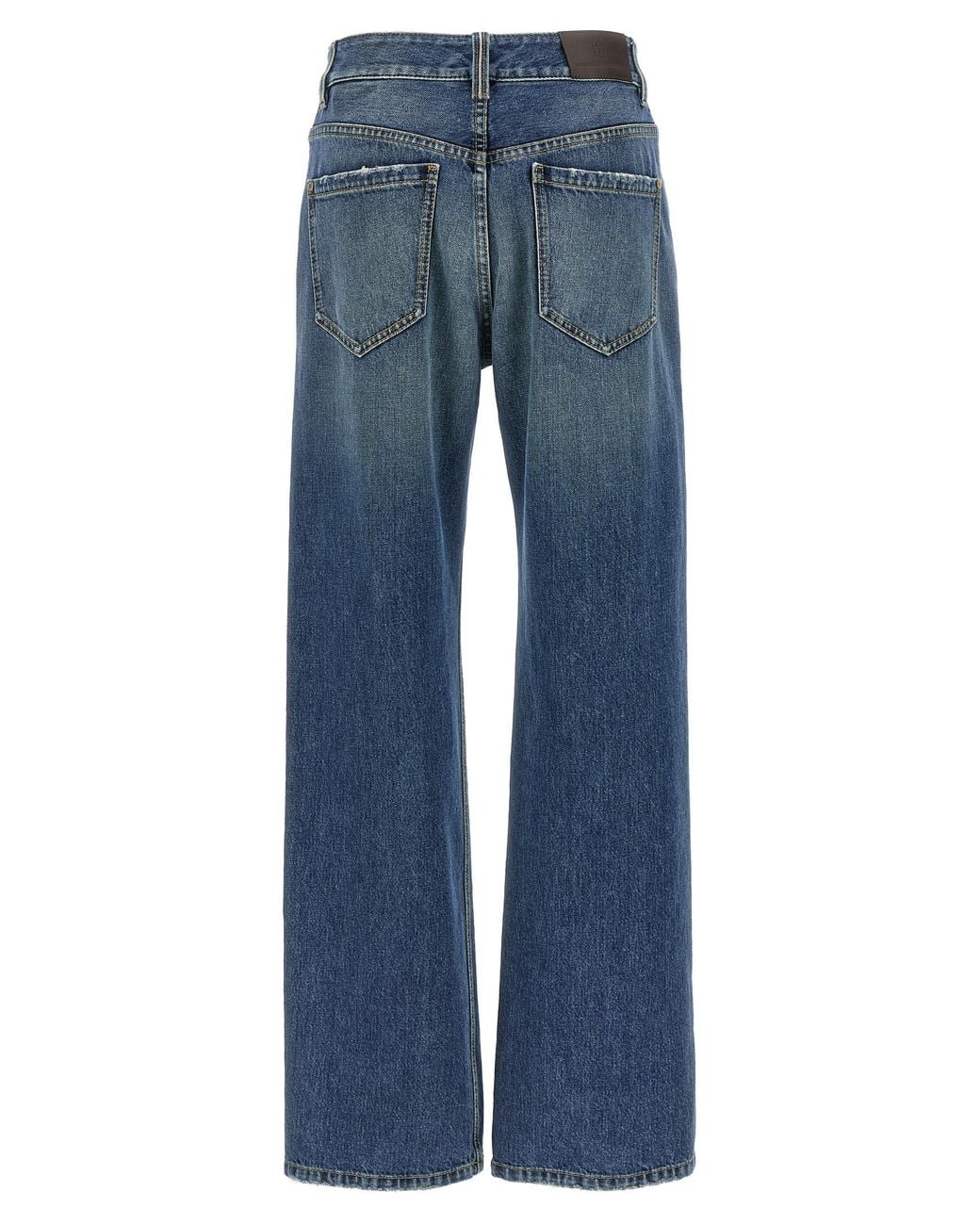 Brunello Cucinelli Blue 'Contemporary Loose' Jeans