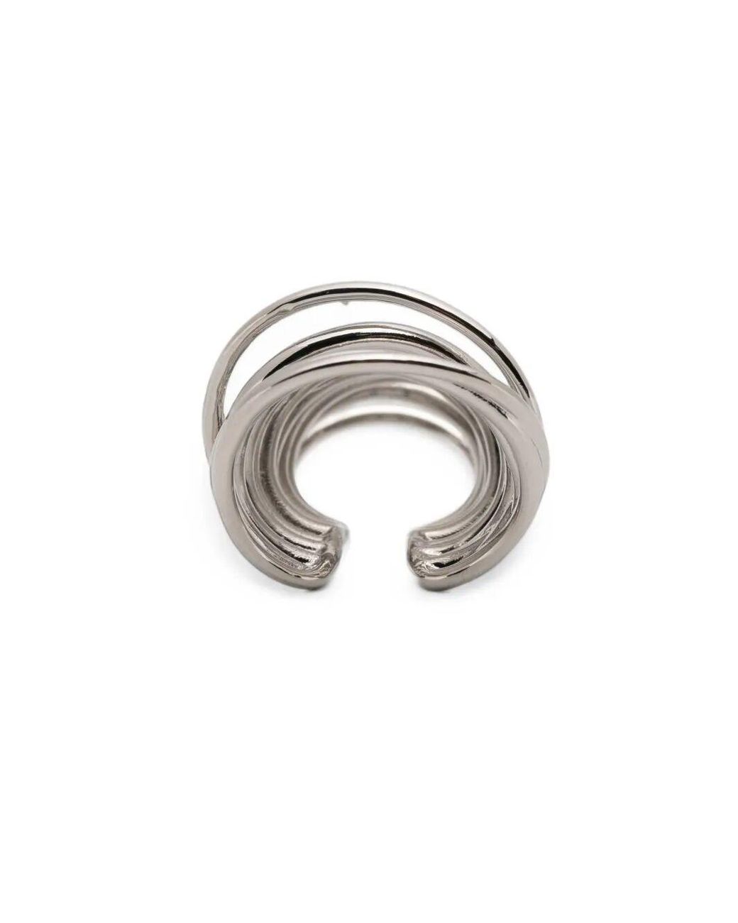 Panconesi White "Orbit" Multi Ear Cuff