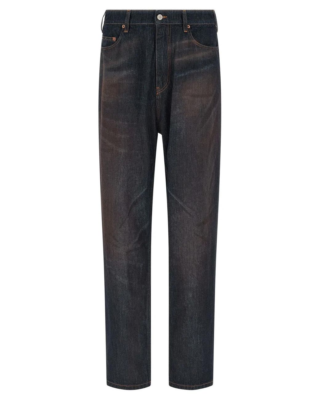 MM6 by Maison Margiela Blue 5-Pocket Jeans for men
