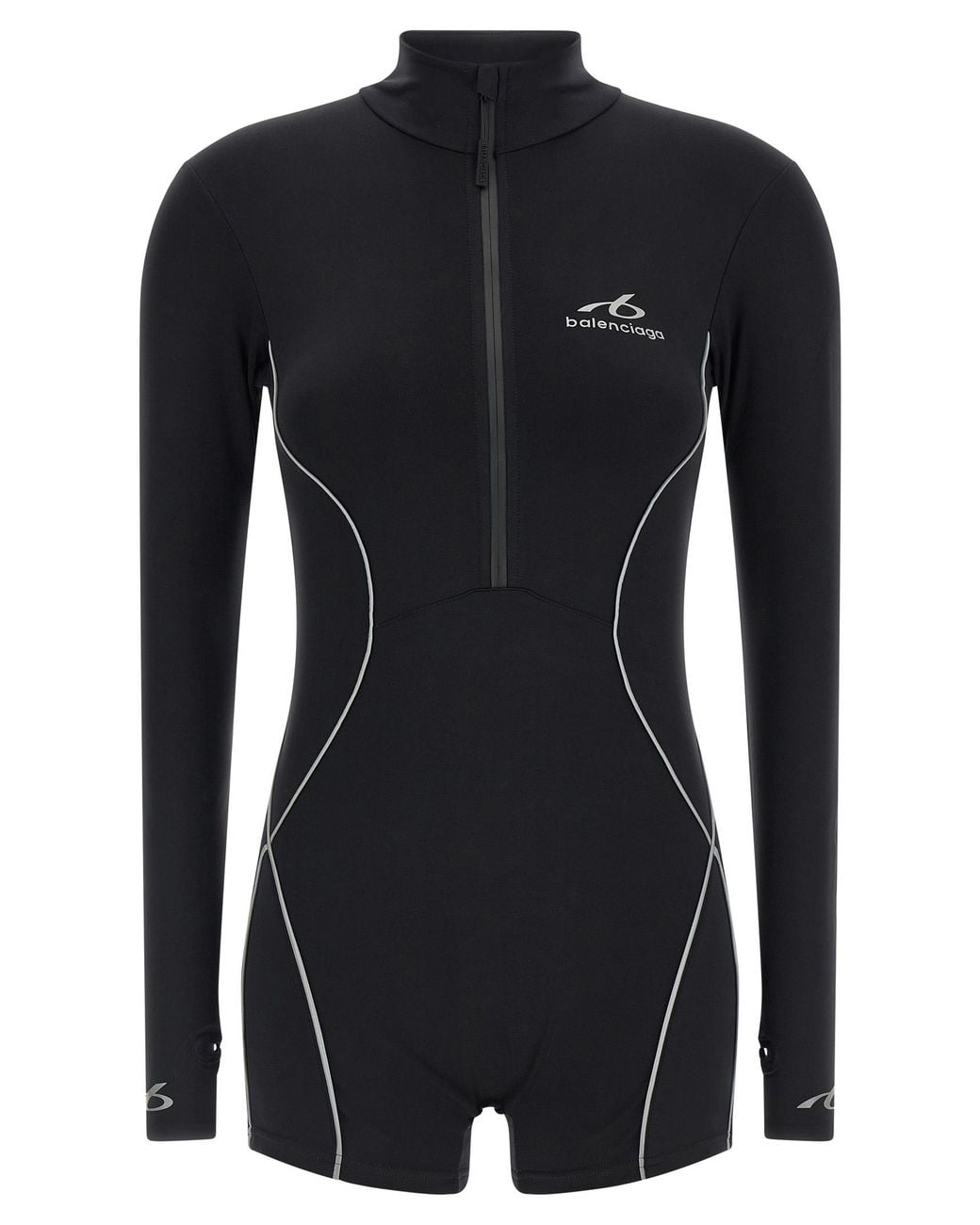 Balenciaga Black 'Techwear' Bodysuit