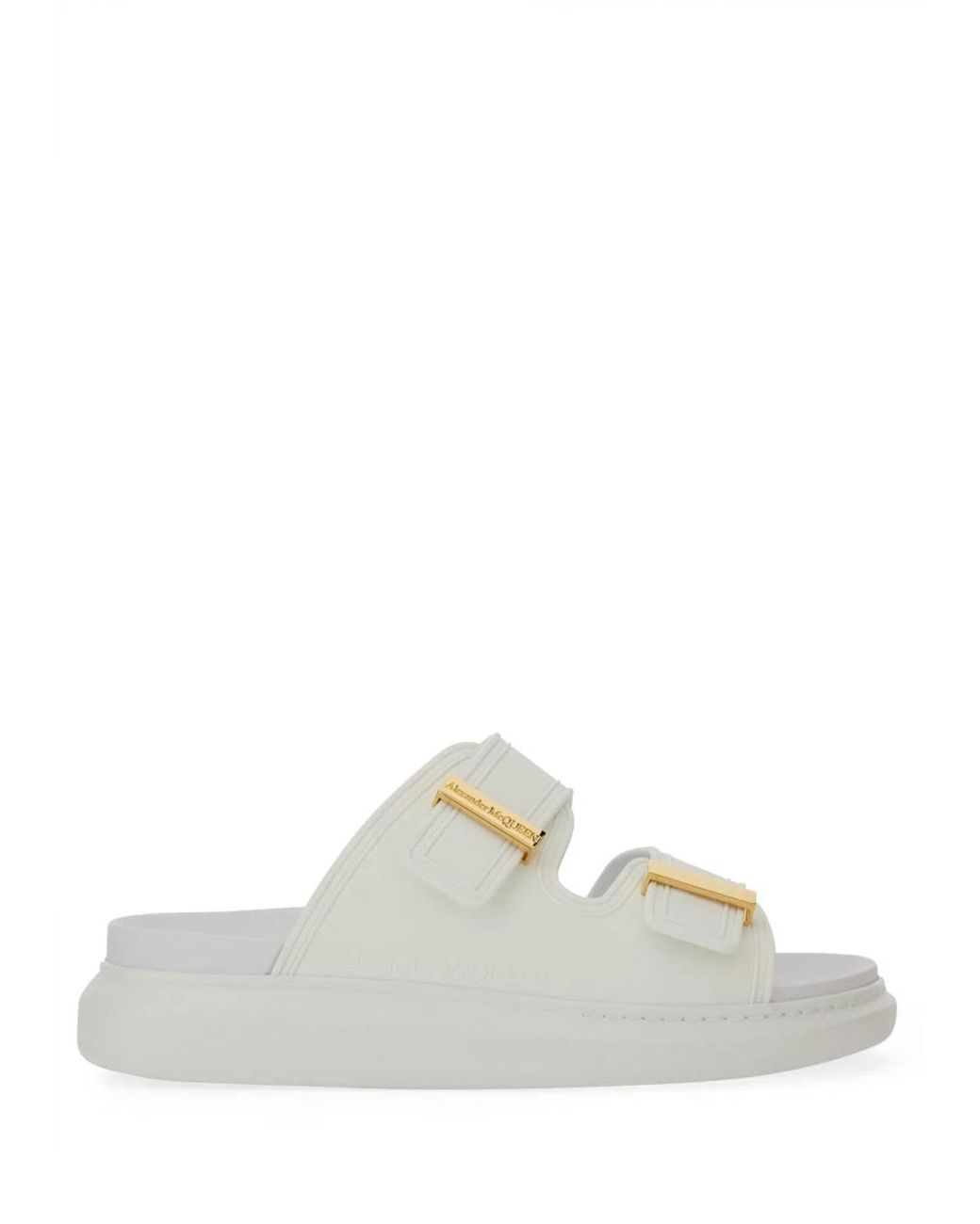 McQueen White Sandalo Hybrid Oversize
