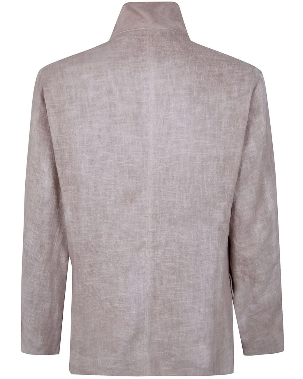 Avant Toi Brown "Hand Painted" Rever Jacket for men