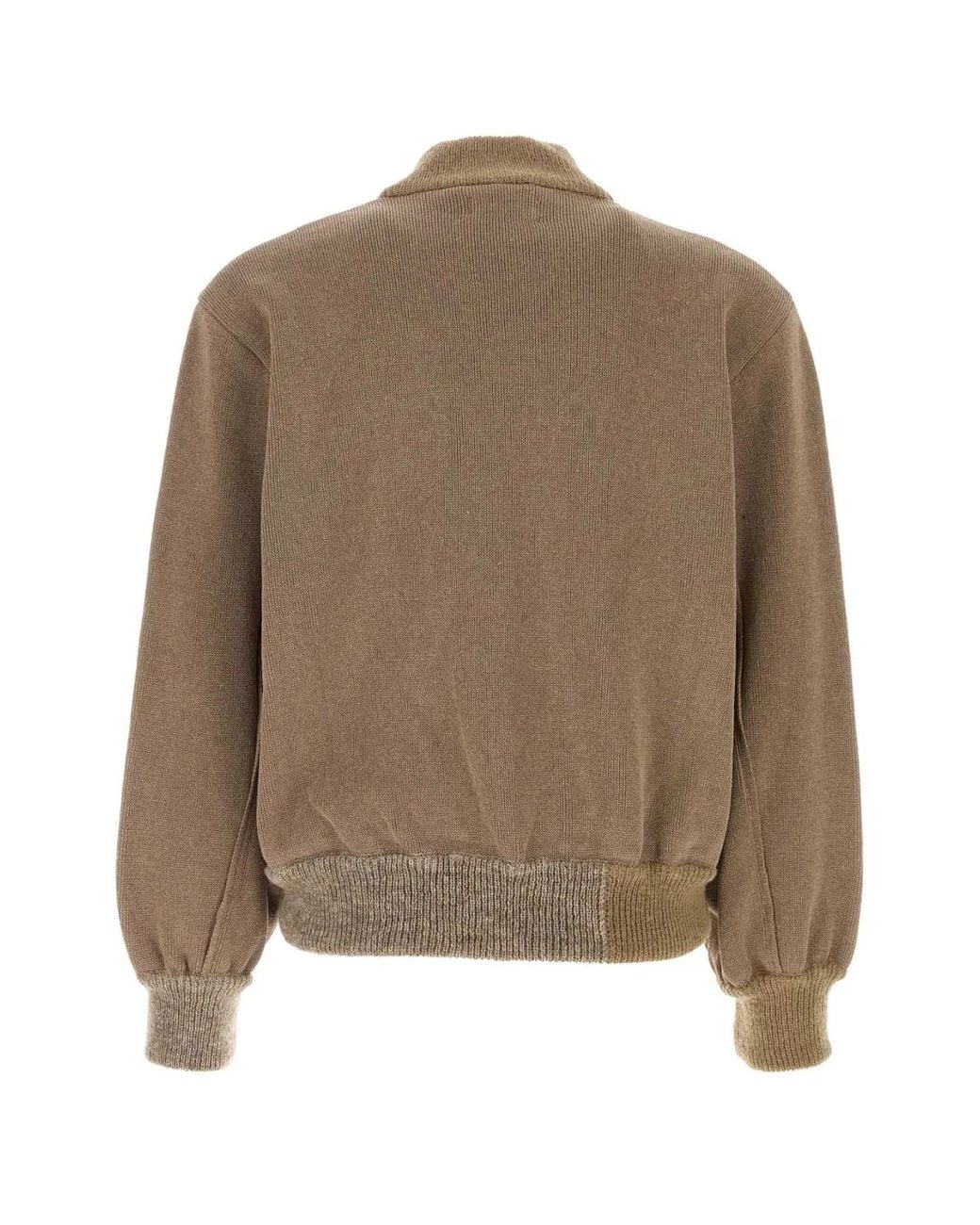 Magliano Brown V58325178 Knitted Bomberone for men