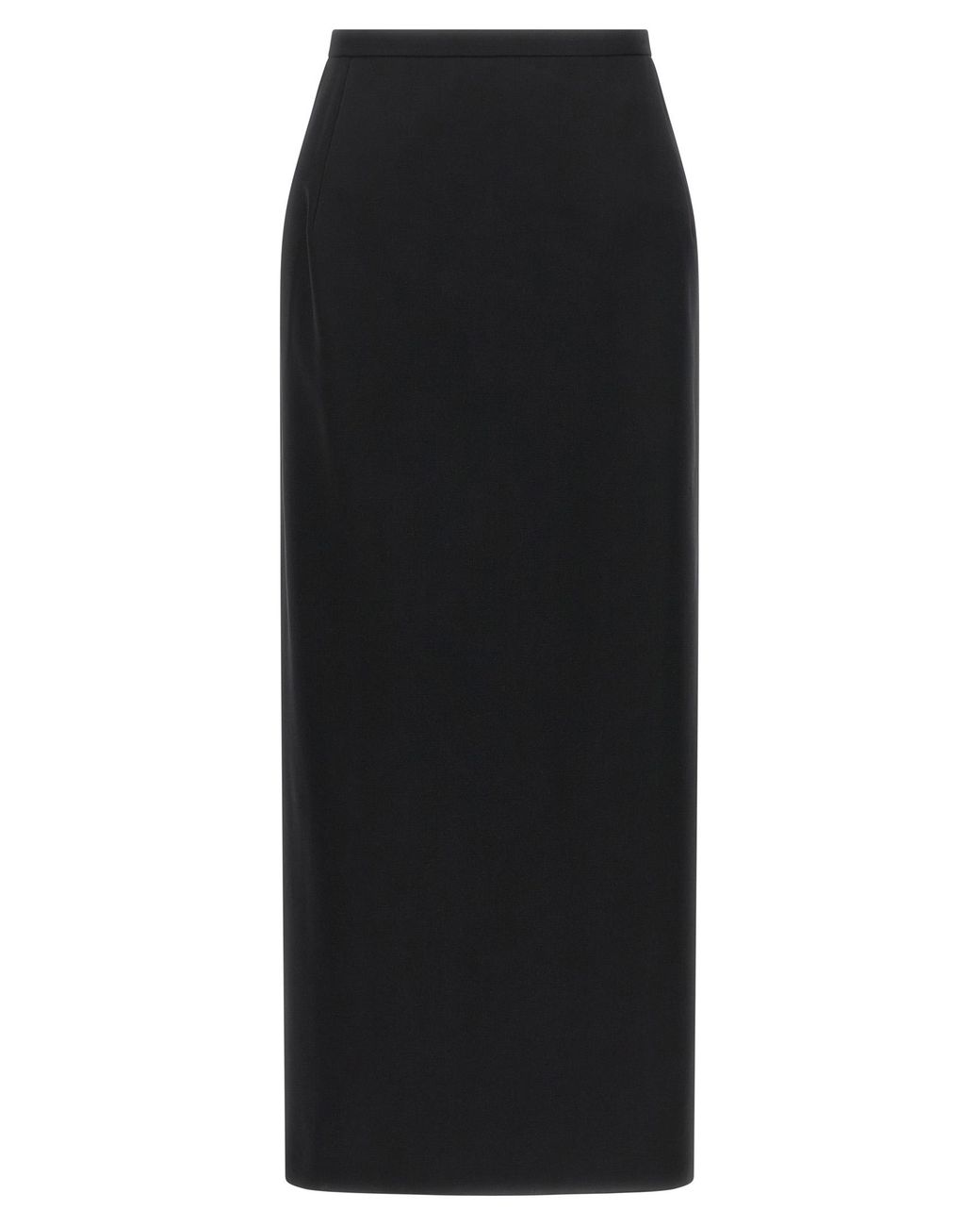 Magda Butrym Black Skirt With Closure And Back Panel