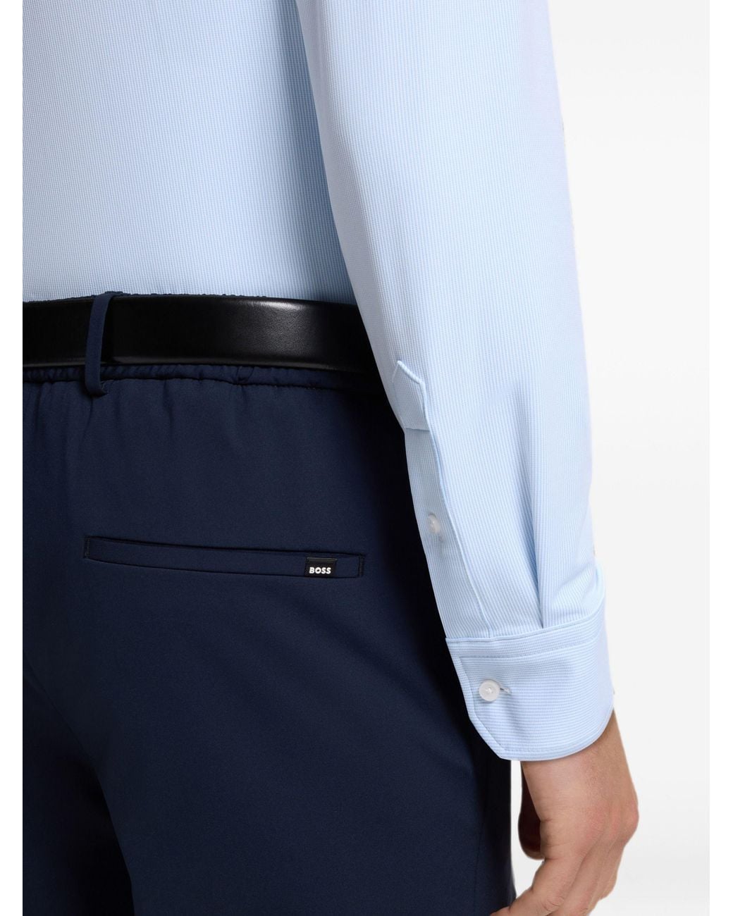 Boss Blue Camisa for men