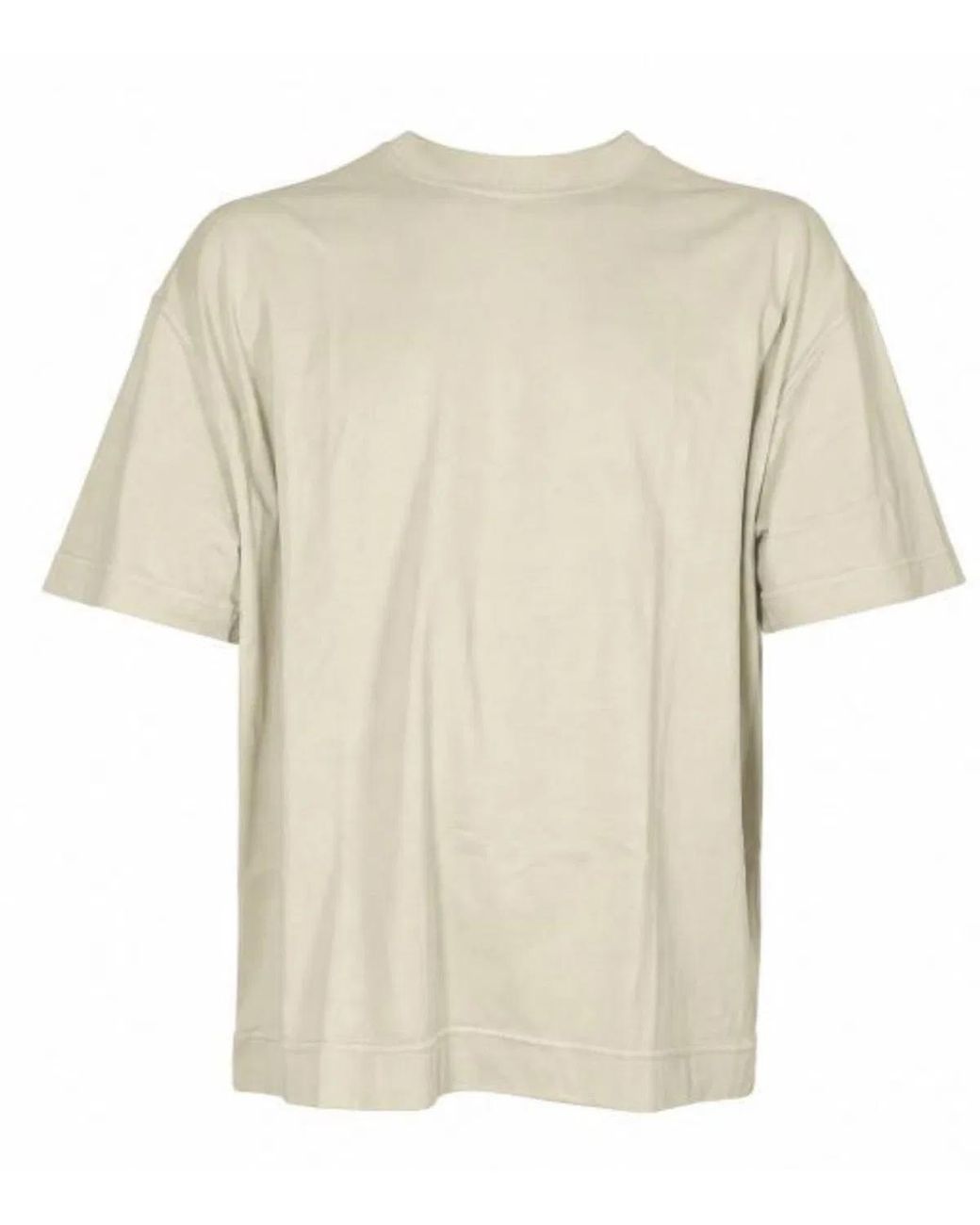 Circolo 1901 White Cotton Jersey T-Shirts Polos for men