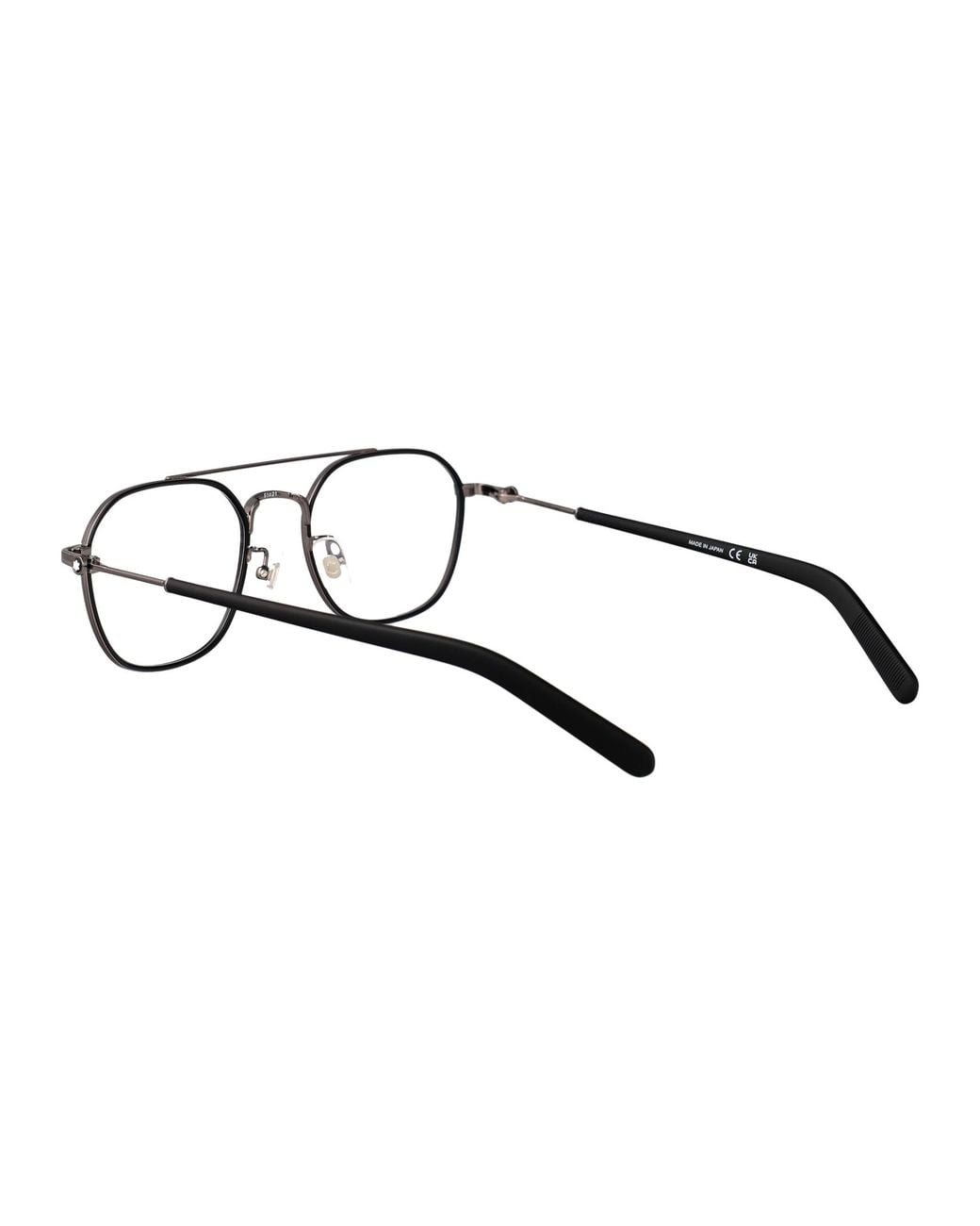 Montblanc Multicolor Ruthenium-Ruthenium-Transparent Metal Glasses