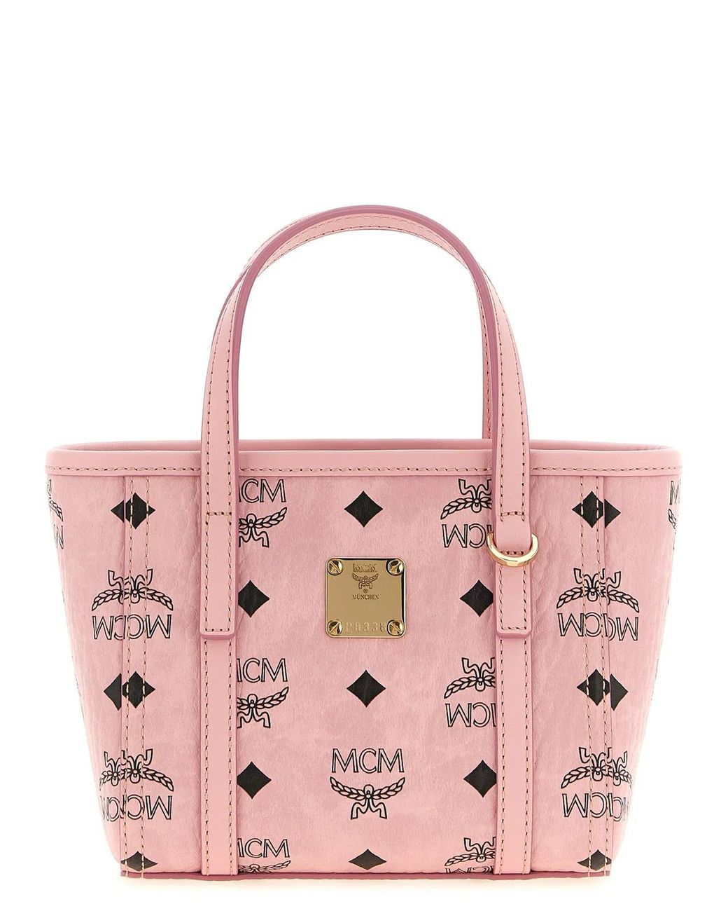MCM Pink 'Toni' X-Mini Shopping Bag