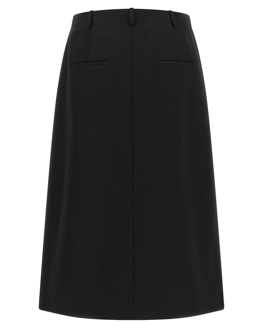 Fendi Black Skirt Of Sartorial Inspiration