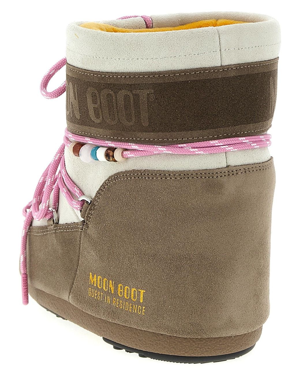 Moon Boot Pink Ankle Boots