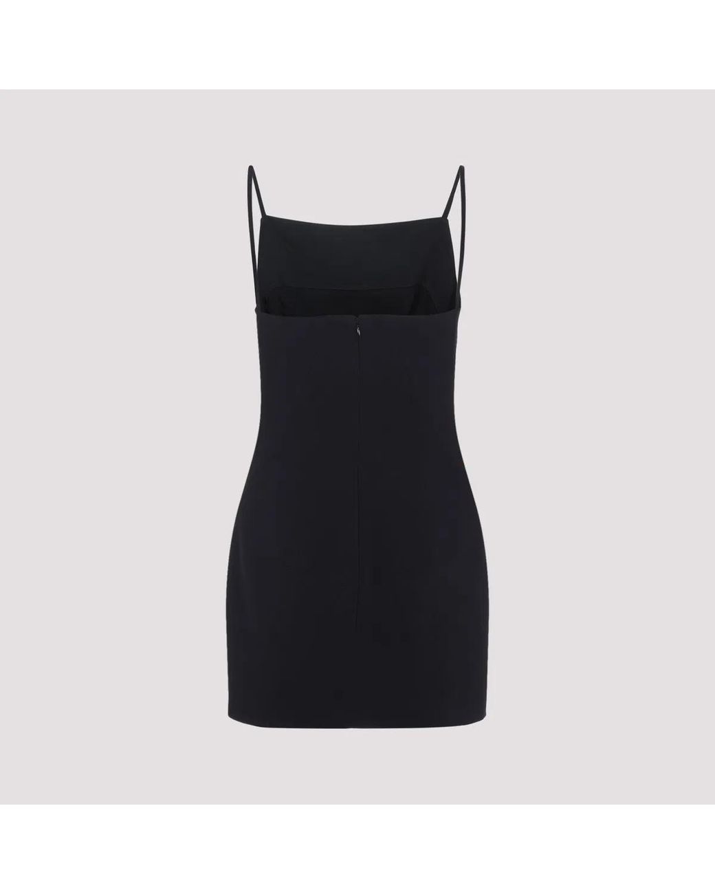 Givenchy Black Sliced Mini Dress