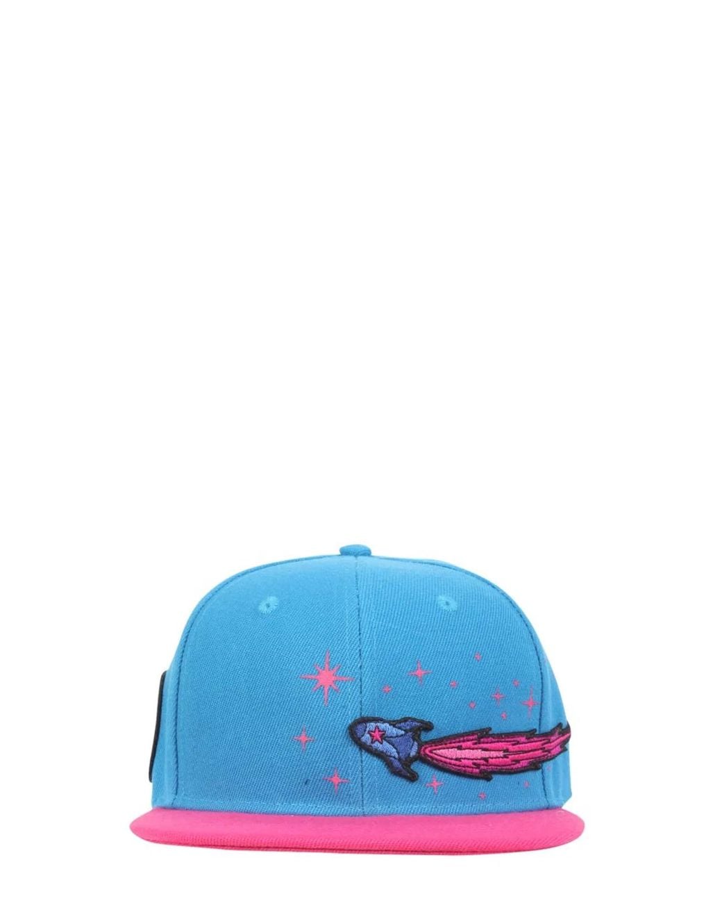 ENTERPRISE JAPAN Blue Snapback Hat for men