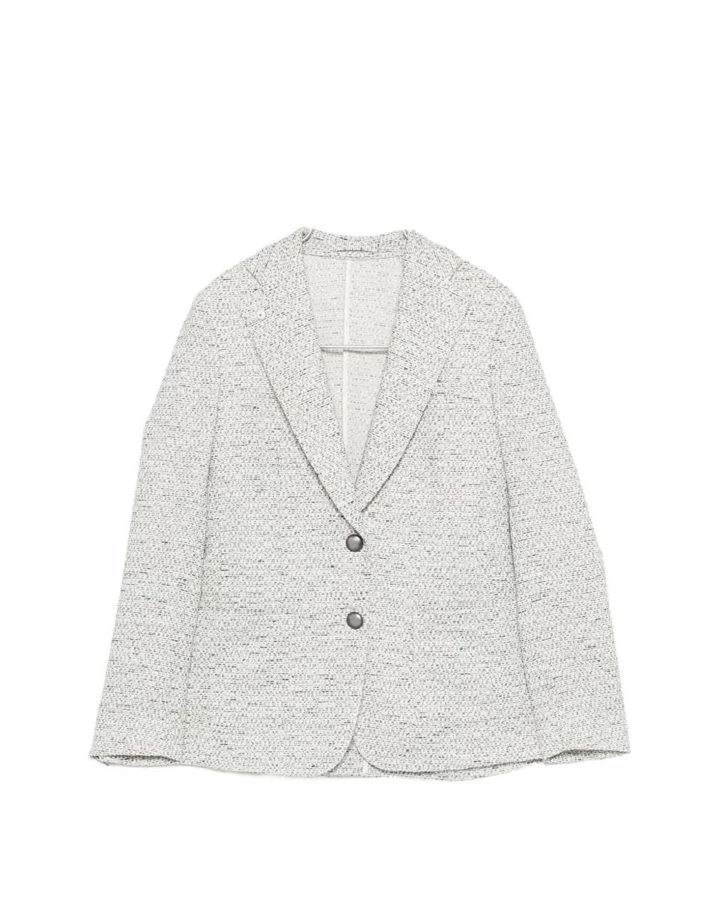 L.b.m. 1911 White Single-Breasted Jacket