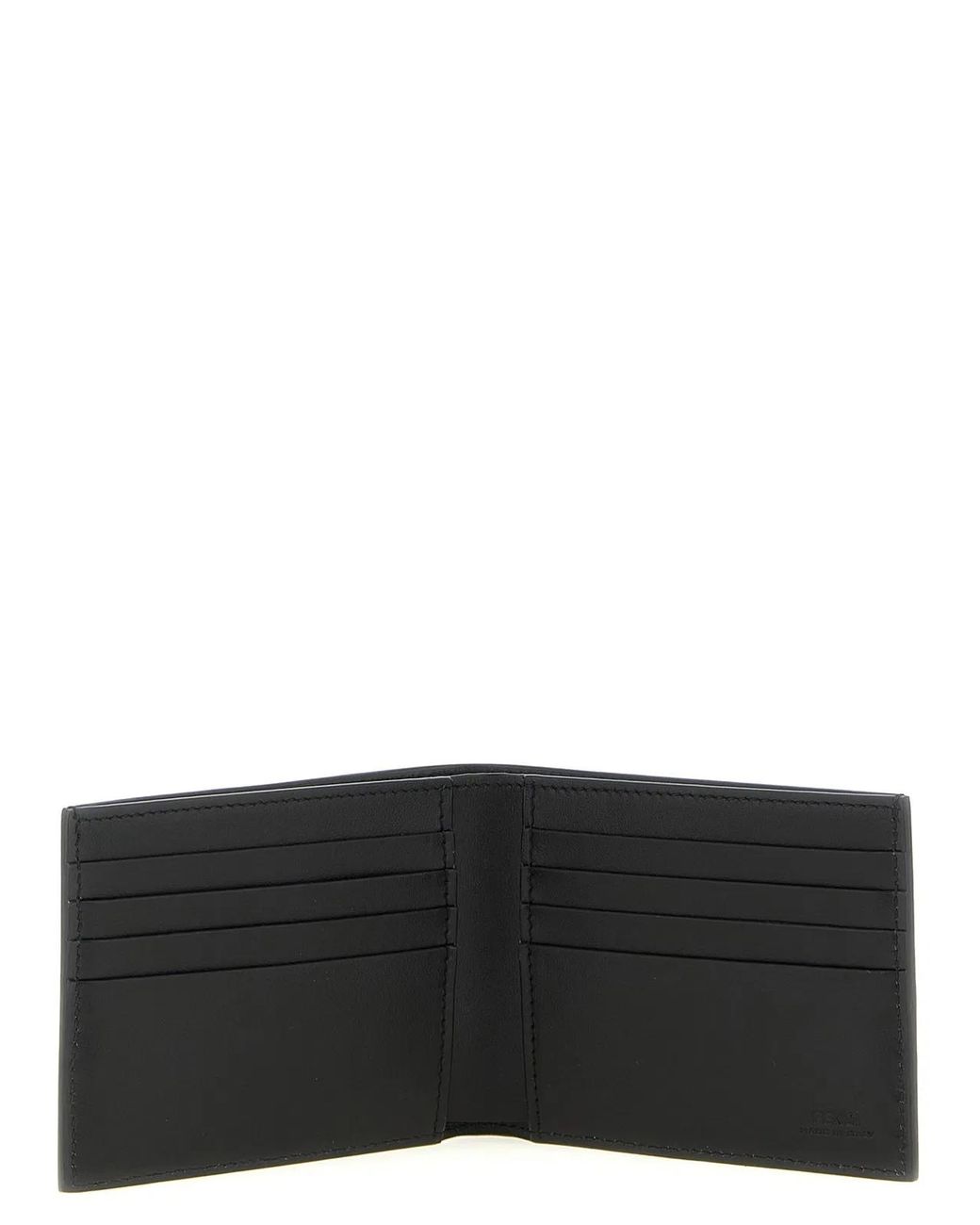Fendi Black Calfskin Wallet for men