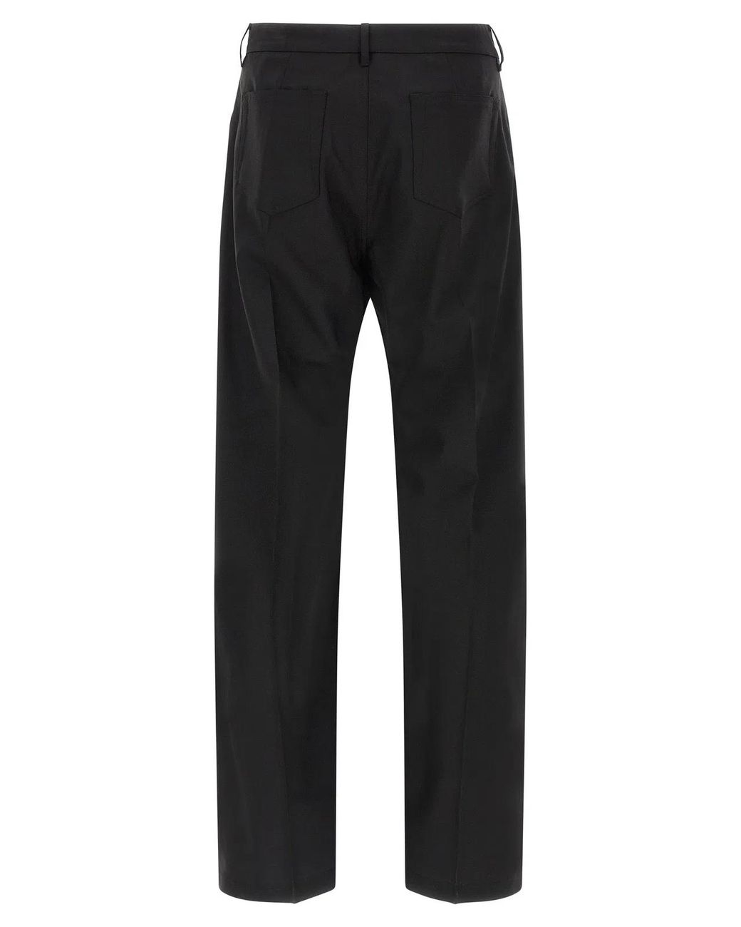 Rick Owens Black Wool Jeans Denim Clothing for men
