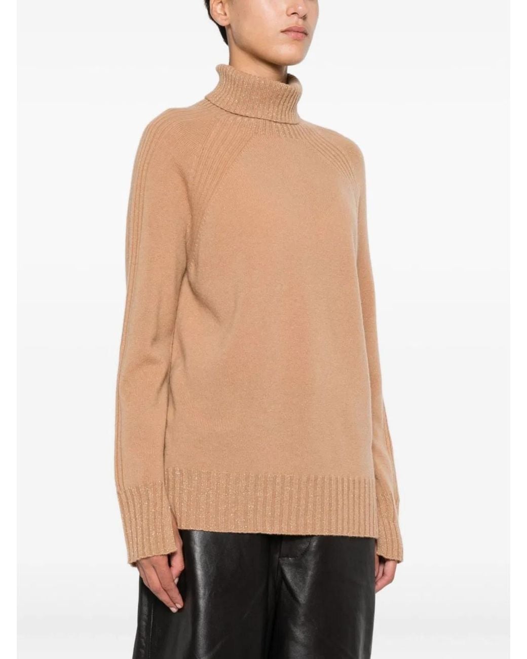 Twinset Natural Wool Cashmere Polyester Sweater