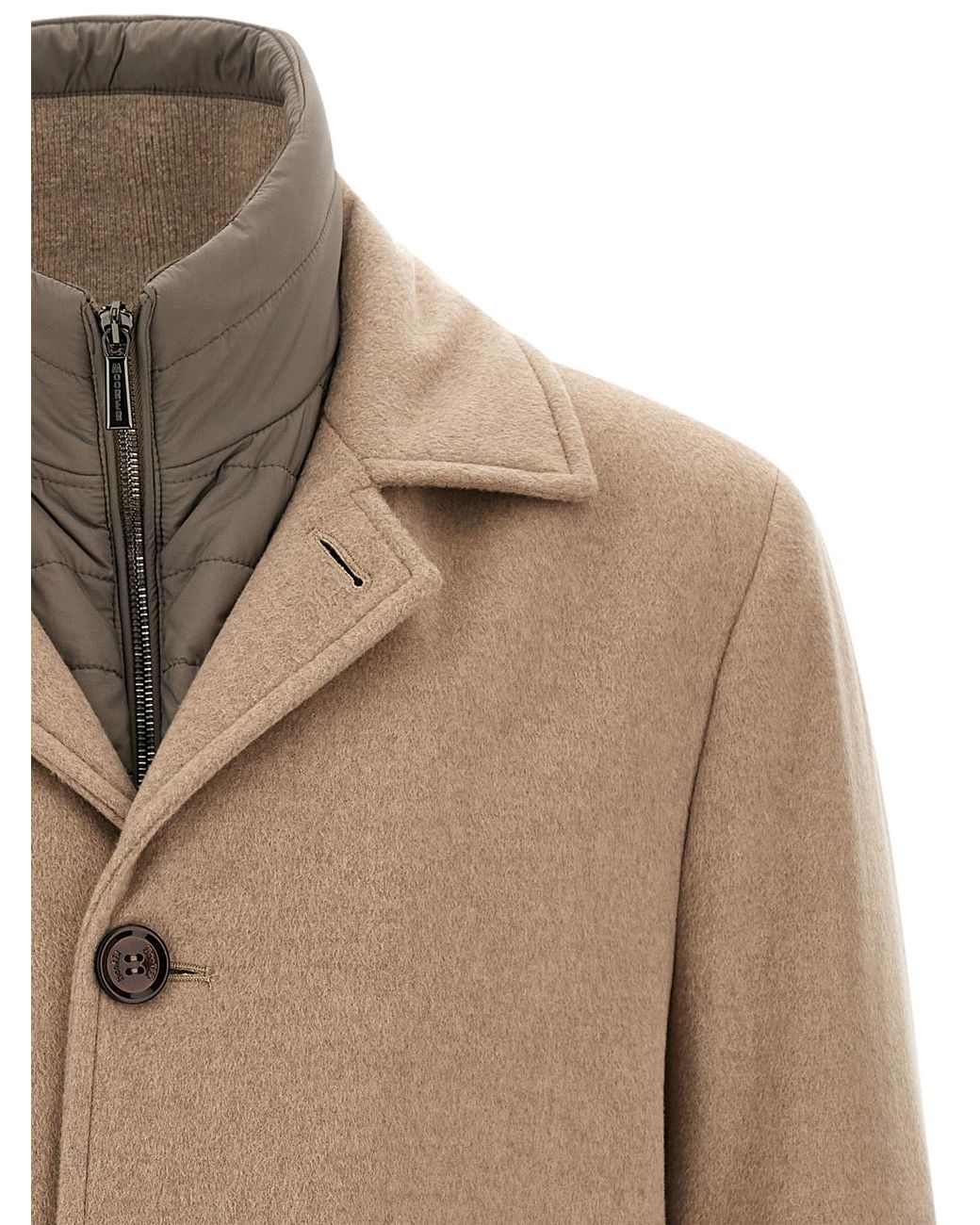 Moorer Natural 'Monferrato' Coat for men