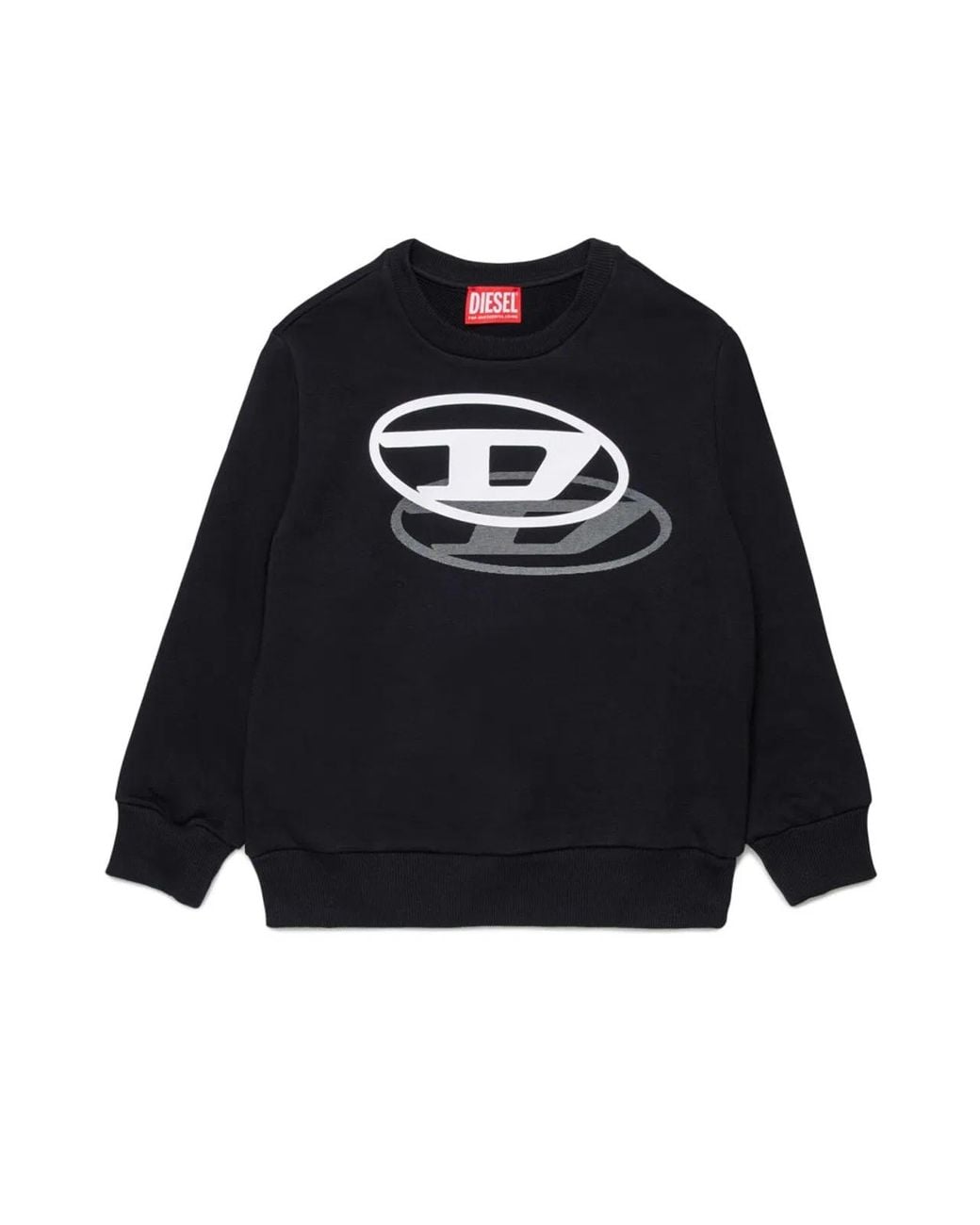 DIESEL Black Sweatshirt With Logo