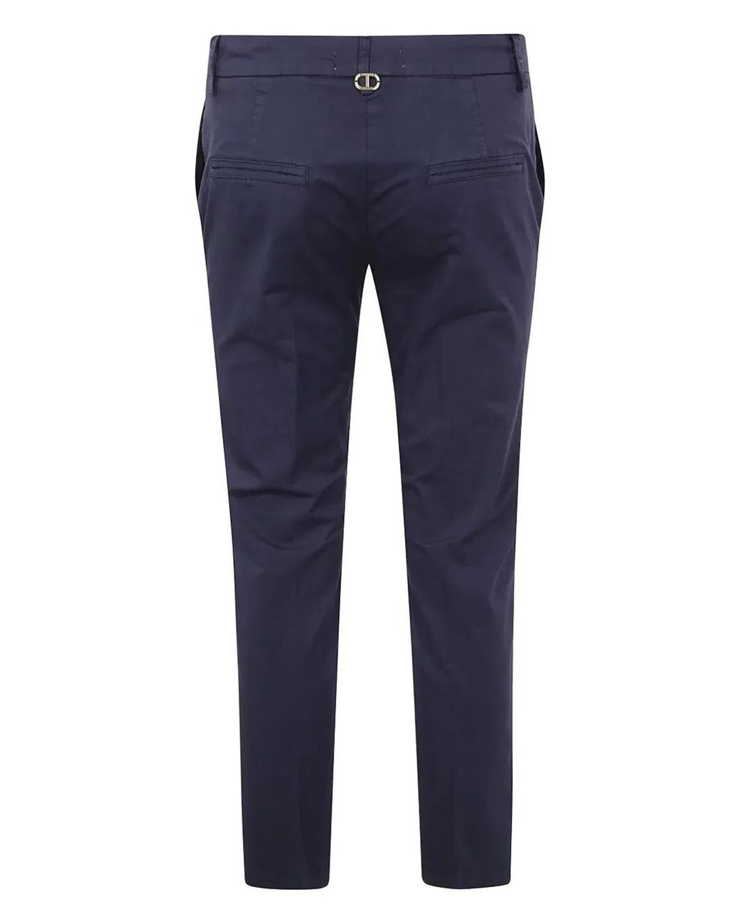 Twinset Blue Regular Trousers