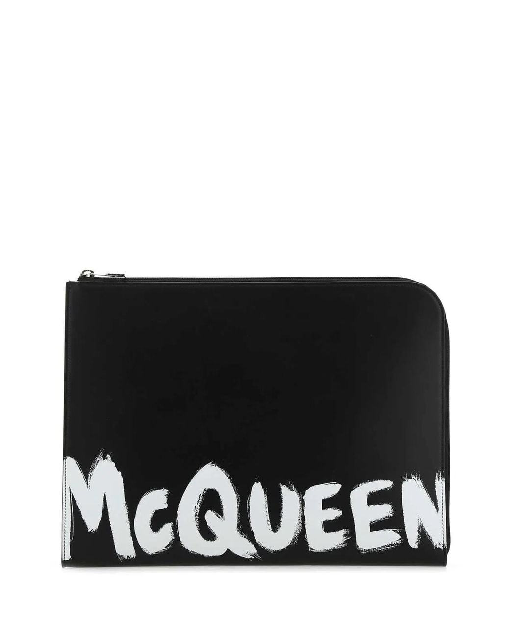 McQueen Black Pouch for men
