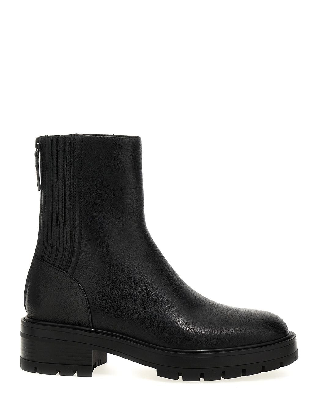 Aquazzura Black 'Saint Honore' Ankle Boots