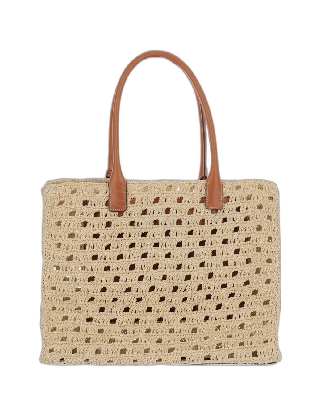 Versace Natural Medusa Tote Bag