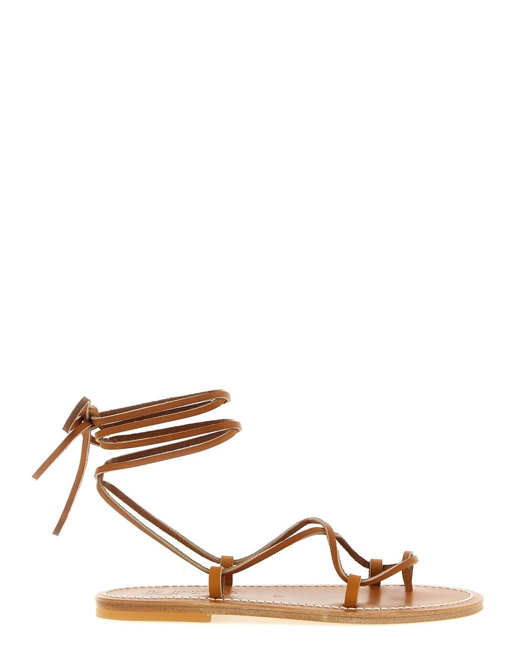 K. Jacques Brown 'Bikini' Sandals